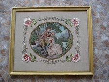 XXL  Alter Gobelin  Bild