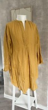 Zara Tunika Kleid weit ,Leinen,gelb ,M,neu