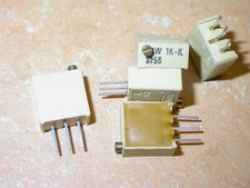 Trim Pot 10 kOhm kΩ stehend Poti RM2,5mm 10Gang Antrieb oben 5 Stück L#003