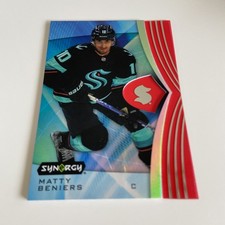 NHL Card-Matty Beniers-Red Bounty Synergy 2023-24-Seattle