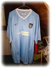 Vintage Fußball Trikot Manchester City Reebok 2003 2004 Citizens XL Sky Blues