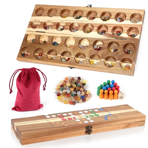 Kalaha mancala brettspiel holz - kalaha,