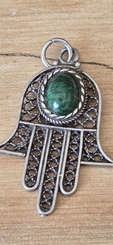 Filigranen hamsa anhänger - filigranen,