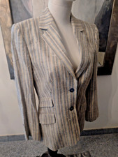 Luxuriöser Blazer  🇬🇧 DAKS LONDON 🇬🇧  Seide-Leinen Gr. 40