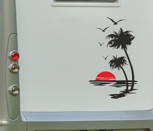 Aufkleber wohnwagen wohnmobil - aufkleber,