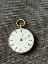 18K Gold Taschenuhr