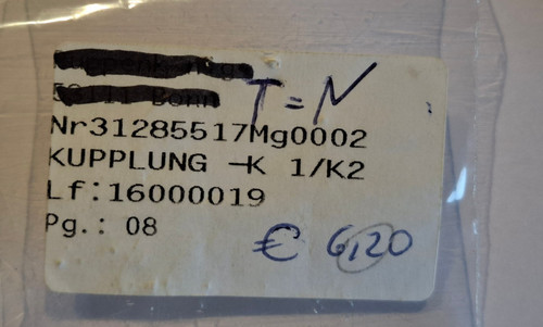 Trix ersatzteil 2855 17 - trix,