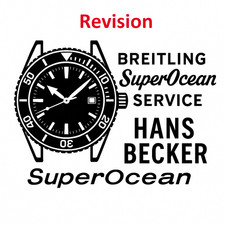 Breitling SuperOcean Revision A17340, A17360, A17391 usw, Revisionsbericht
