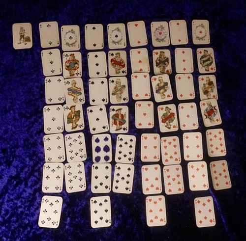 Antikes kartenspiel b - kartenspiel,
