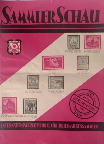 Briefmarken schau 1939 - briefmarken,