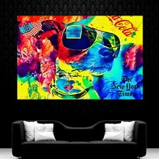 LEINWAND BILD ER XXL POP ART