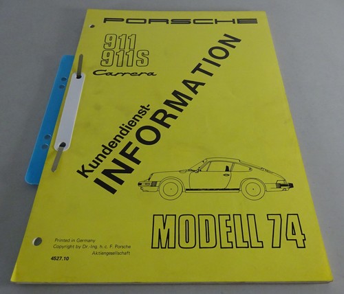 Werkstatthandbuch porsche 911 - porsche,
