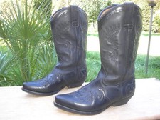 Schwarze Cowboystiefel