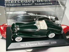 De Agostini  "Mercedes Benz 540 K Spezial Roadster " 1936  Modell 1:43 Mit Heft