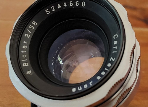 Carl zeiss jena biotar 58mm - jena, f2