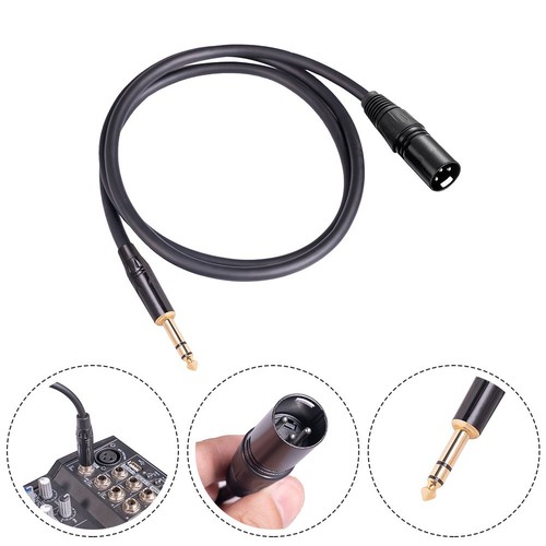 Kabel trs auf xlr - 1/4",
