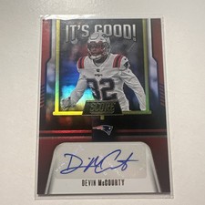2023 Panini Score Devin McCourty It's Good! Autogramme Auto #IG-DMC Patriots