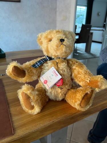 Teddy hermann goldgelb mohair - teddy,