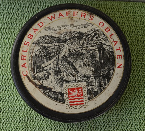 Blechdose carlsbad wafers - blechdose,