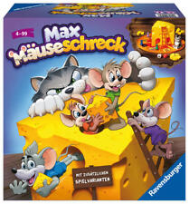 Ravensburger Kinderspiele 24562 - Max Mäuseschreck - Würfel-Laufspiel für 2 bis