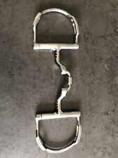 Myler gebiss bit D-Ring Stufe 3 - 12,5 cm Wie Neu