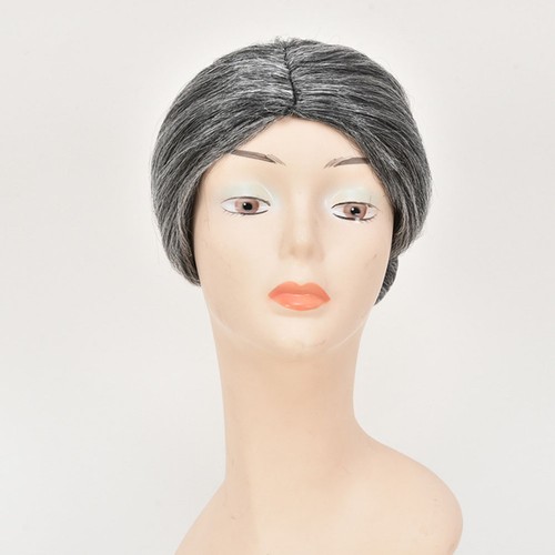 Perücke für alte - damen, graue