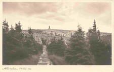Altvater 1492m Altvatergebirge Hruby Jesenik CZ Panorama