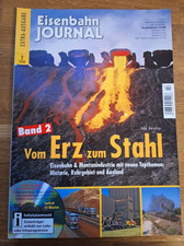 1 Eisenbahn Journal Extra 2/2008 Vom Erz zum Stahl mit DVD fast Neu.