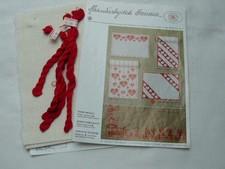 Kreuzstich Stickbild Fremme Weihnachten Deckchen Handarbeit dänisch Stickpackung