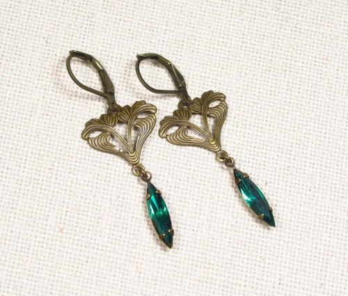 Ohrringe isabella jugendstil - isabella,
