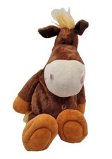 Nici Pferd Edward braun Stofftier Kuscheltier Plüschtier Schlenker ca. 50cm