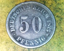 50 Pfennig 1875  h