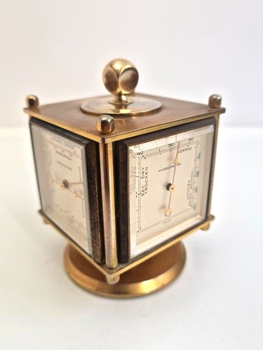 Imhof brass desk clock - imhof,