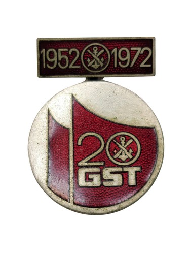 Ddr gst medaille - 1972, 20