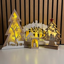 LED Weihnachtsleuchter Set –
