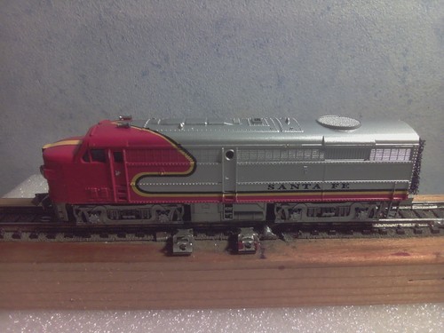 Santa diesellok spur - santa, fe