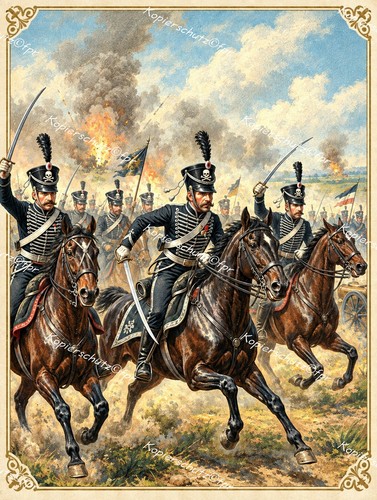 Braunschweig schwarze husaren - schwarze,