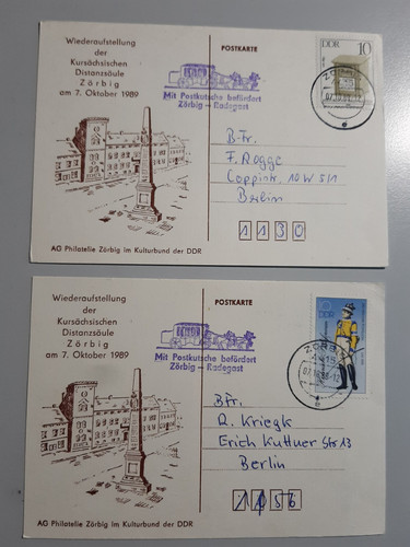Ddr sonderpostbeförderung - ddr,