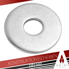 Unterlegscheiben DIN 440 A2 Rundloch Edelstahl VA V2A Holzbauscheiben Form R