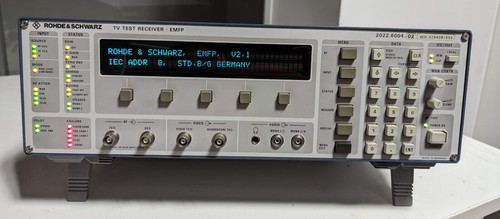 Rohde schwarz s tv test - , r&s