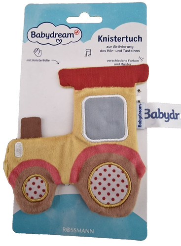 Babydream knistertuch traktor - babydream,