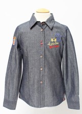LA MARTINA Poloshirt denim Gr