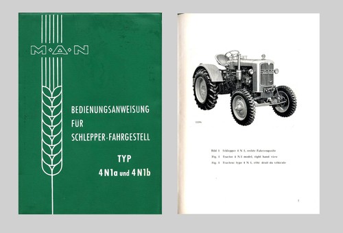 Man ackerschlepper 4n1 - man,