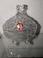 Echtes Bleikristall Zuckerdose/Bonboniere von Anna Hütte Neuwertig