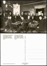 Ansichtskarte  Schach Chess - Spiel , Internationales Turnier Stockhom 1906