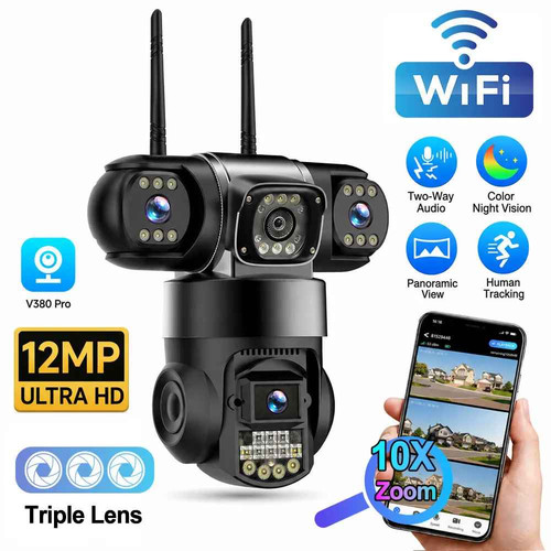 12mp dreifach objektiv wlan - 12mp,