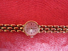 Armbanduhr  , 835 und 925 Silber vergoldet  ,  Amara , edle , alte Uhr