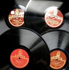 E046/ RICHARD TAUBER-4 Stk zum ANGEBOT-Dein ist mein ganzes Herz-78rpm Schellack