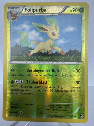 Pokémon karte folipurba - karte, 7/111