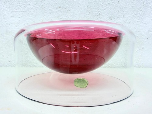 Mid century glasvase oder - mid,